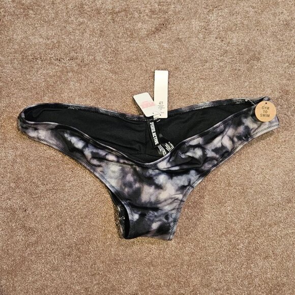 Victoria’s Secret Pink Sport Bikini Bottom Tie Dye Scrunch, SZ XL, Bottom ONLY - Picture 2 of 4